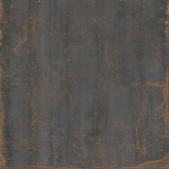 Gresie interior living imitatie metal Oxide IRON